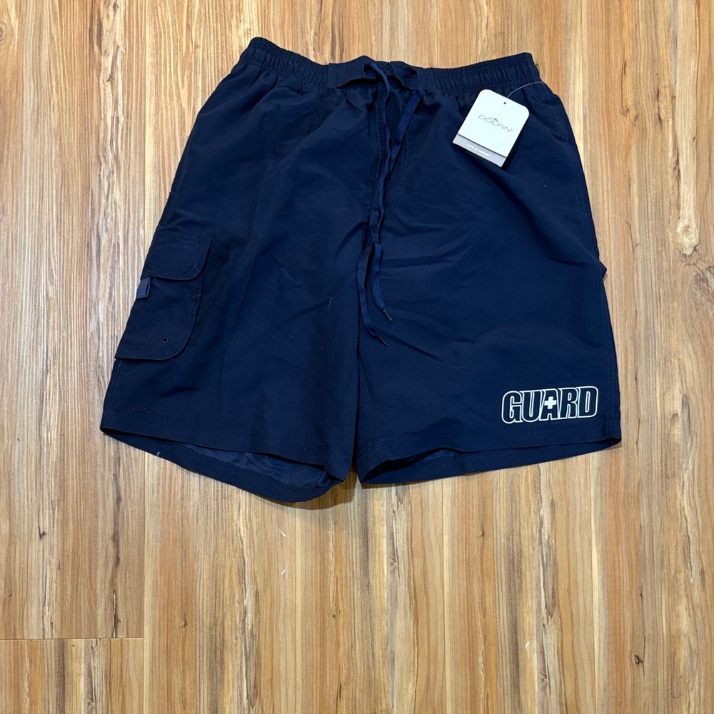 Dolfin Navy Guard Swim Shorts